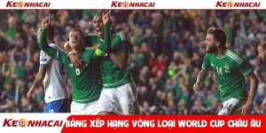 Bảng xếp hạng vòng loại World Cup châu Âu