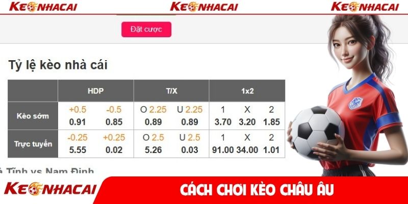 Cách chơi kèo châu Âu