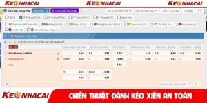Chiến thuật đánh kèo xiên an toàn