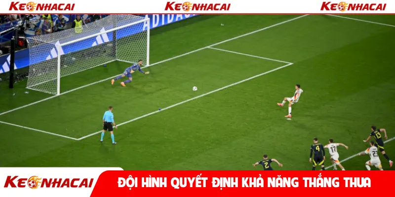 Đội hình quyết định khả năng thắng thua