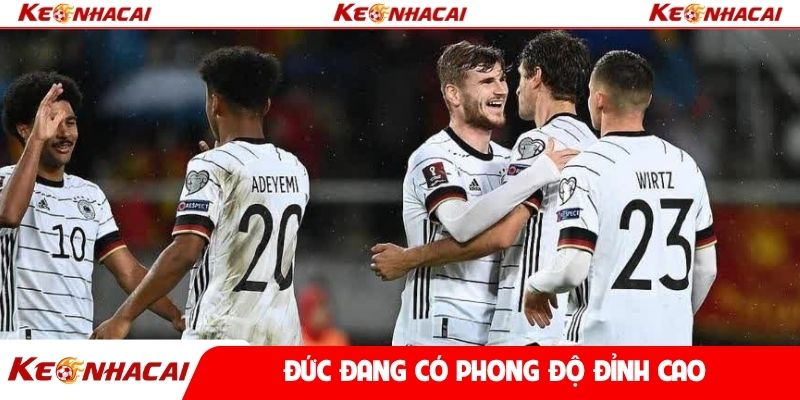 Đức đang có phong độ đỉnh cao