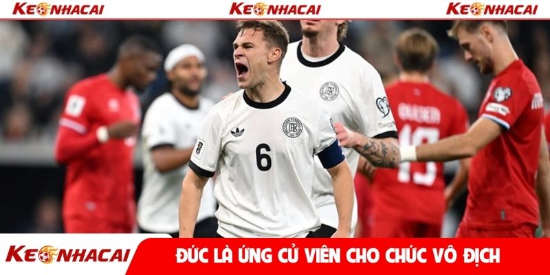 Đức là ứng cử viên cho chức vô địch