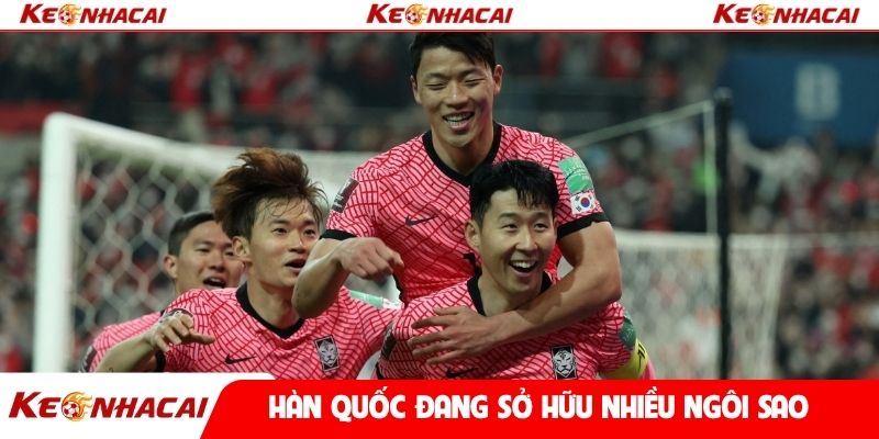 Hàn Quốc đang sở hữu nhiều ngôi sao
