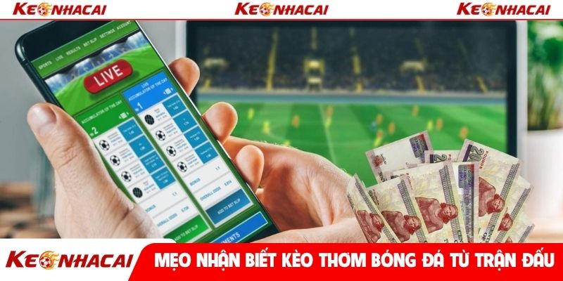 Mẹo nhận biết kèo thơm bóng đá từ trận đấu