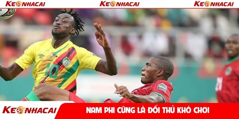 Nam Phi cũng là đối thủ khó chơi