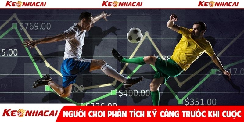 Người chơi phân tích kỹ càng trước mỗi cửa cược
