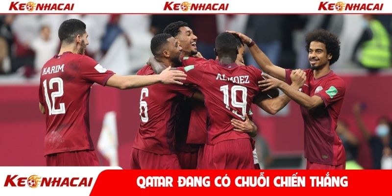 Qatar đang có chuỗi chiến thắng