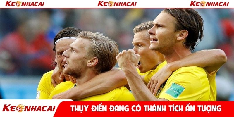 Thụy Điển đang có thành tích ấn tượng